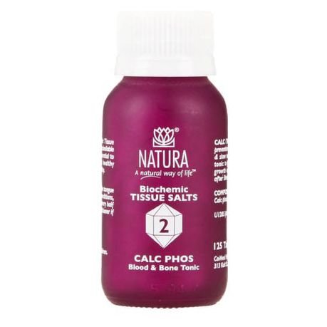 Natura - Calc Phos D6 Tissue Salts (2) 125 Tablets