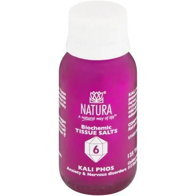 Natura - Kali phos D6 (6) Tissue Salts 125 Tablets