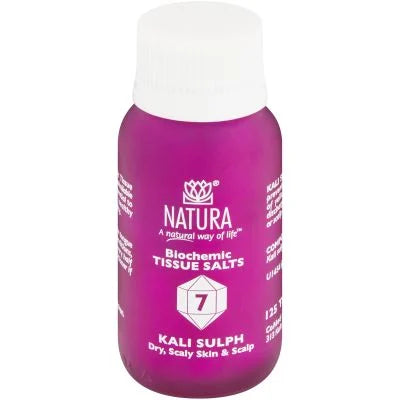 Natura - Kali sulph D6 Tissue Salts (7) 125 Tablets