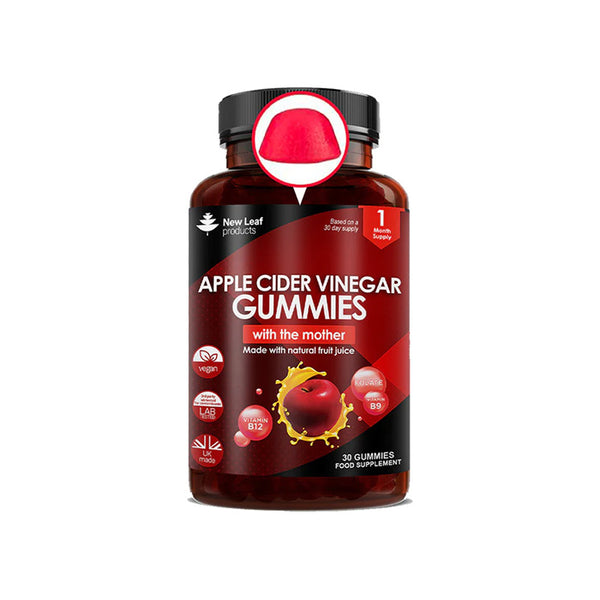 New Leaf Apple Cider Vinegar Gummies 30