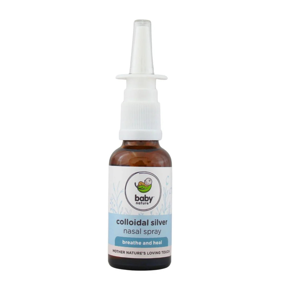 Baby Nature Colloidal Silver Nasal Spray 30ml
