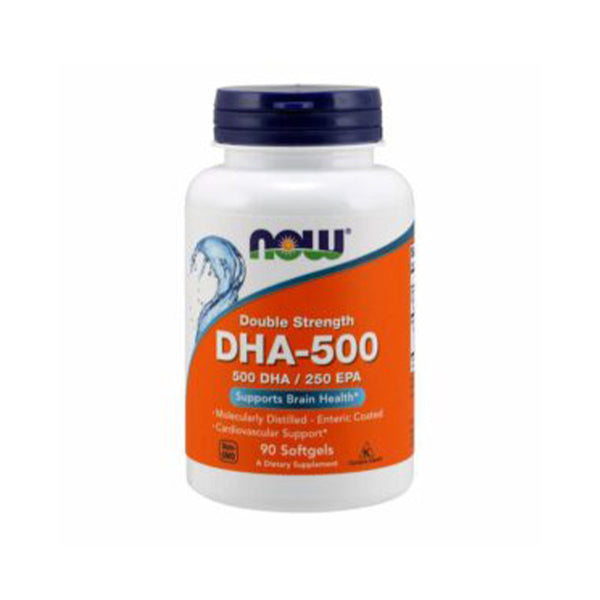 NOW Foods DHA-500 Double Strength - 90 softgels