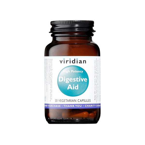 Viridian High Potency Digestive Aid 30 capsules