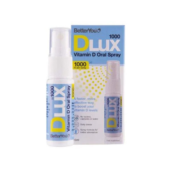 BetterYou - DLUX 1000 Daily Vitamin D Daily Oral Spray 15ml