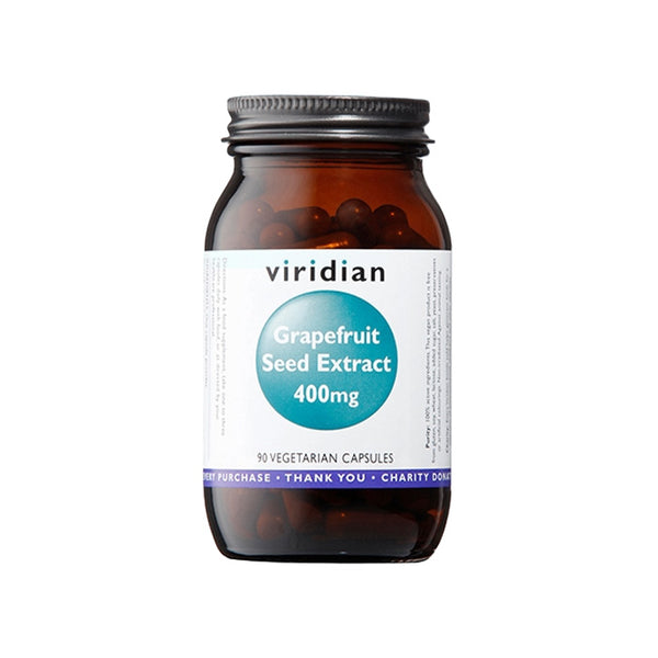 Viridian Grapefruit Seed Extract 400mg 30 Capsules
