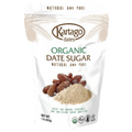 Kartago Dates Organic Date Sugar packaging with dates and sugar on a white background