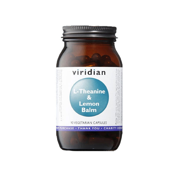 Viridian L Theanine & Lemon Balm 30capsules