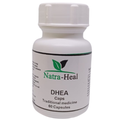 Natra-Heal DHEA supplement bottle on a white background