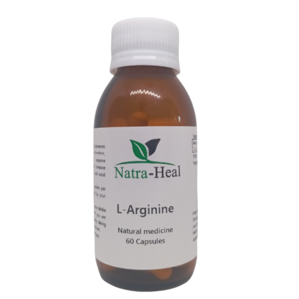 Natra Heal L-Arginine Capsules-60