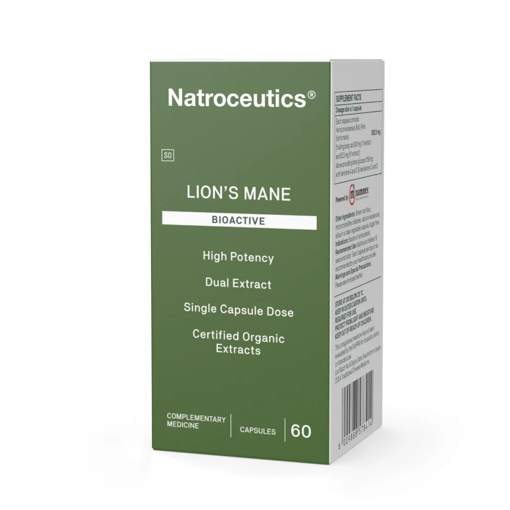 Natroceutics Lions Mane Bioactive 60 Capsules