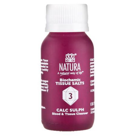 Natura Calc Sulph D6 Tablets - 125's