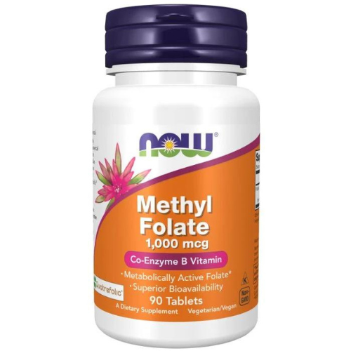 Now Foods Methyl Folate 1000mcg-90 Tabs