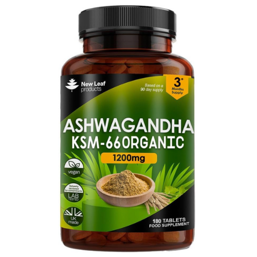 New Leaf Ashwagandha KSM 180 Tablets