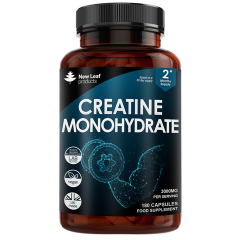 New Leaf Creatine Monohydrate (180 Capsules)