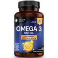 New Leaf Omega-3 Fish Oil + Vitamin E 180 Softgels