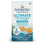 Nordic Naturals Ultimate Omega Junior fish oil supplement packaging on a white background