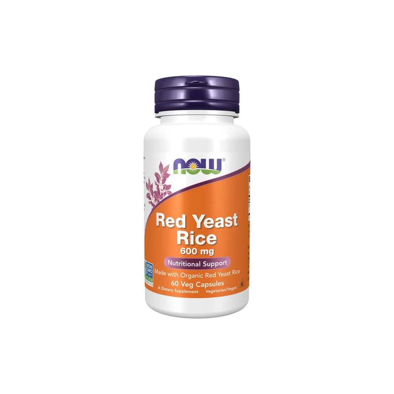 Now Foods Red Yeast Rice 600 mg - 60 Veg Capsules