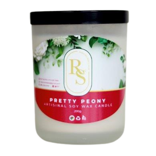 Rs² Candle - Pretty Peony 200g