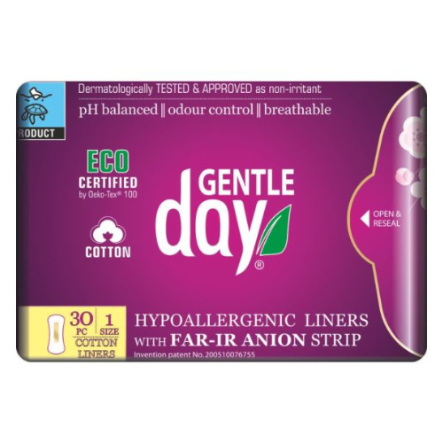 Gentle Day Organic Cotton Liners Regular 30s