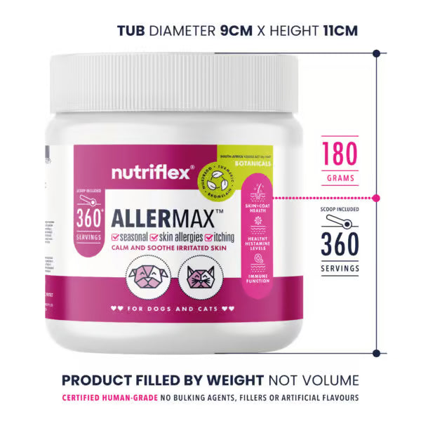Nutriflex Allermax Itch Relief for Dogs and Cats 180gr