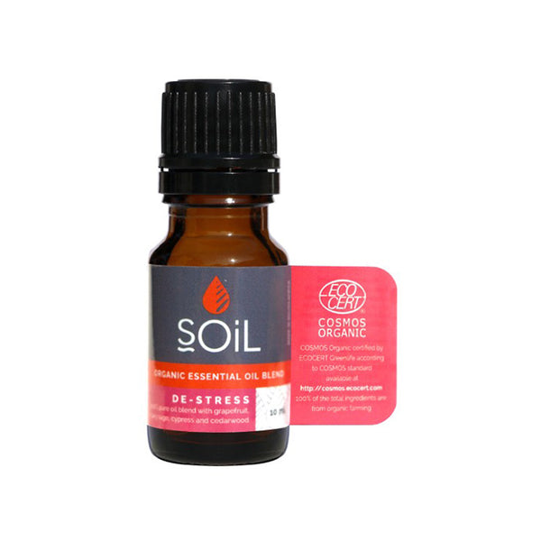 Soil Organic De-stress Oil Blend 10ml