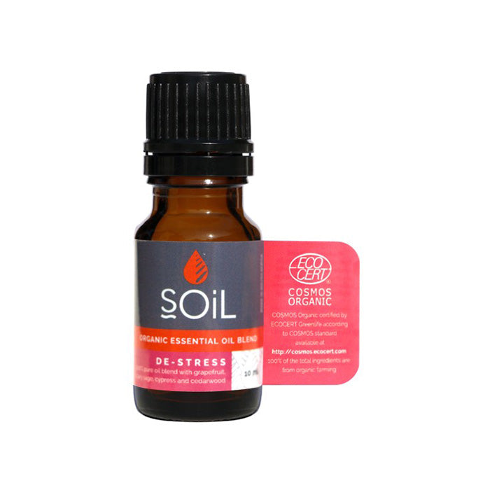 Soil Organic De-stress Oil Blend 10ml