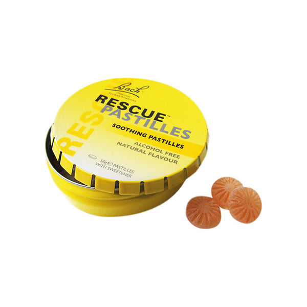 Bach Rescue Remedy Pastilles Orange and Elderflower 50 g
