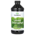 Swanson Liquid Chlorophyll bottle on a white background