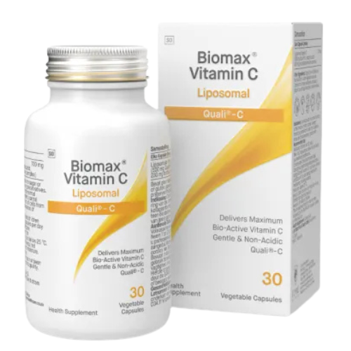Biomax Vitamin C Liposomal 30 Vegetable Capsules