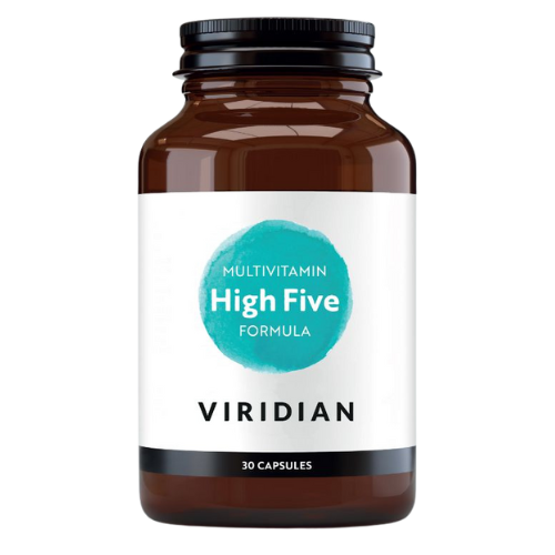 Viridian HIGH FIVE Multivit & Mineral Formula 60 Veg Capsules