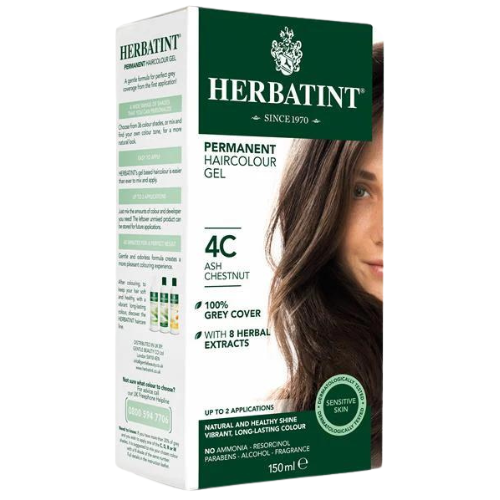 Herbatint Permanent Colour- 4C Ash Chestnut