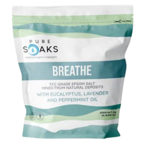 Pure Soaks Breathe with Essential Oils - 2kg