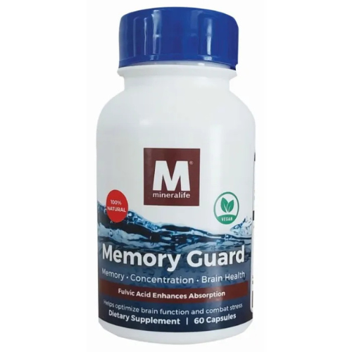 Mineralife Memory Guard 450mg 60 veg capsules