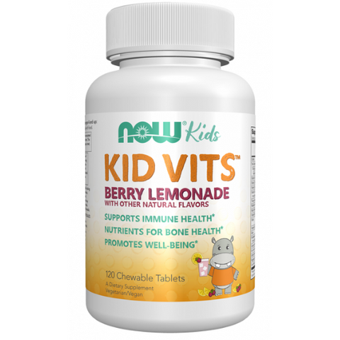 NOW Foods Kid Vitamin Berry Lemonade 120 chewables