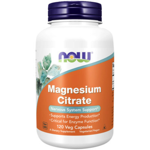 Now Foods Magnesium Citrate 120 Veg Capsules