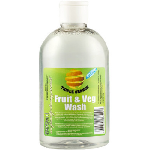 Triple Orange Fruit and Veg Wash 500ml