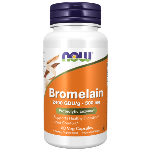 NOW Foods Bromelain 500mg 60 Capsules
