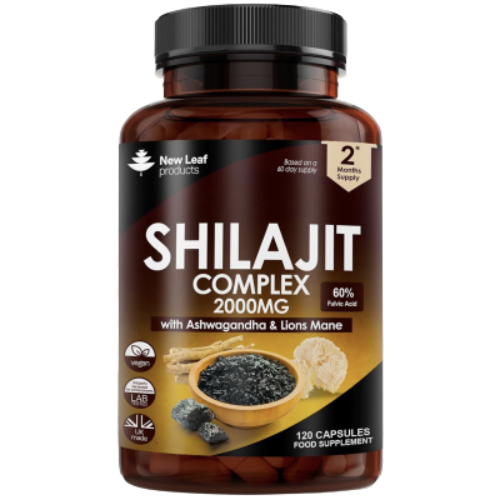 New Leaf Shilajit Complex 120 Capsules