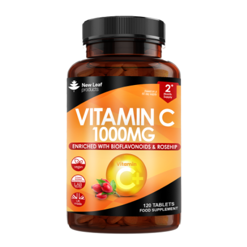 New Leaf Vitamin C 120 Tablets