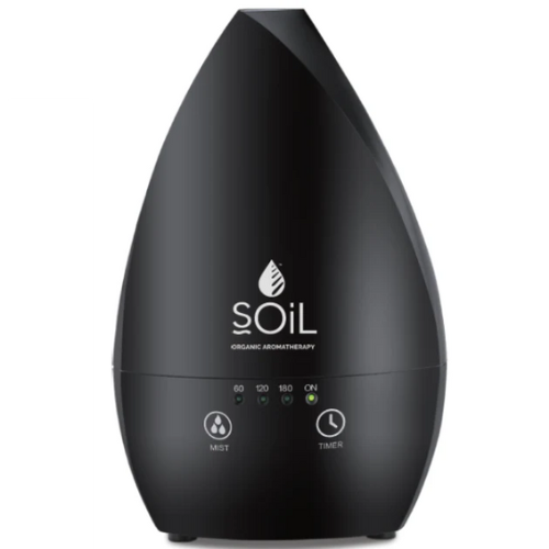 Soil Diffuser Ultrasonic Drop Shape Black