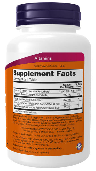 NOW Foods Vitamin C-1000 Complex - 90 Tablets