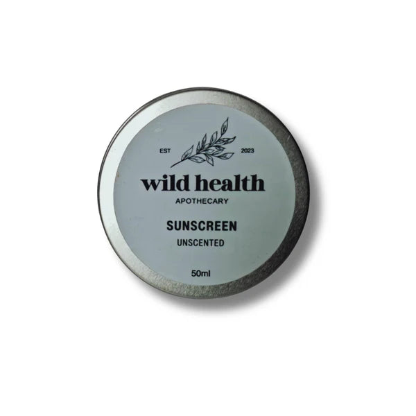 Wild Health Apothecary Sunscreen 50ml Unscented
