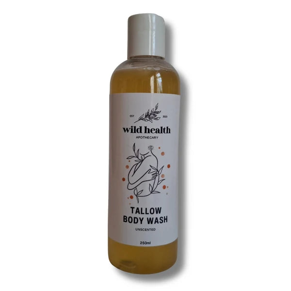 Wild Health Apothecary Tallow Bodywash Unscented 250ml