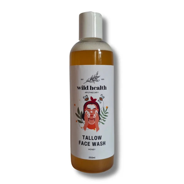 Wild Health Apothecary Tallow Facewash Honey 250ml