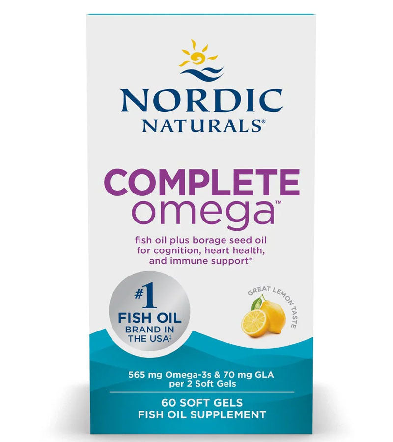 Nordic Naturals Complete Omega 60 soft gels