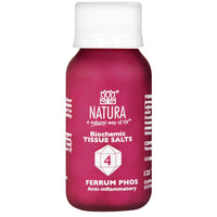 Natura - Ferrum phos D6 Tissue Salts (4) 125 Tablets