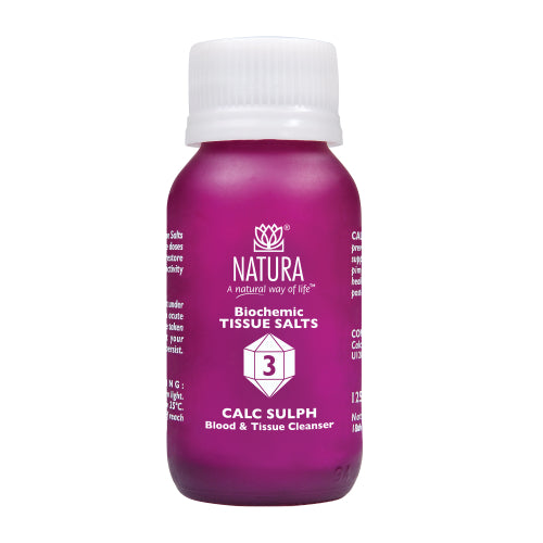 Natura - Calc Sulph D6 Tissue Salts (3) 125 Tablets