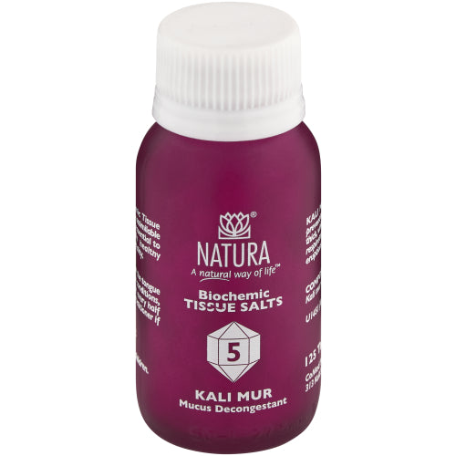 Natura - Kali mur D6 (5) Tissue Salts 125 Tablets