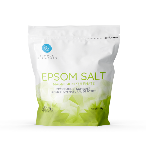 Simple Elements FCC Food Grade Epsom Salts  2KG