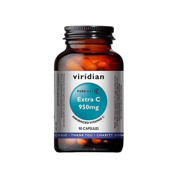 Viridian - Extra C 950mg – 30 Veg Capsules